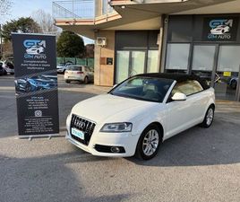 AUDI A3 CABRIO AUDI A3 CABRIO 2.0 TDI 105 CV - MANUALE