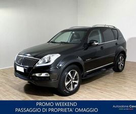 SSANGYONG REXTON W 2.2 DIESEL 4WD A/T TOP PELLE TABACCO SMART AUDIO