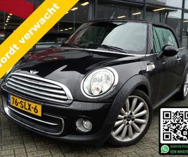 MINI CABRIO - 1.6 COOPER CHILI | 72.735 KM NAP | LEDER | STOELVERWARMING | CRUISE CONTROL | CLIMATE CONT