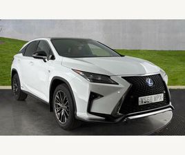 LEXUS RX RX 450H 3.5 450H V6 F SPORT CVT 4WD EURO 6 (START/STOP) 5DR