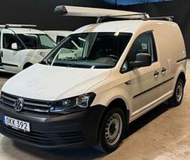 VOLKSWAGEN CADDY 2.0 TDI 9754MIL DUBBLADÖRAR VERKTYGSINREDNING