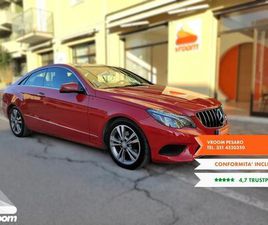 MERCEDES CLASSE E CPÉ (C207) E 220 COUPÉ BLUE...