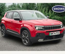 JEEP AVENGER 54KWH SUMMIT AUTO 5DR