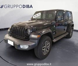 JEEP WRANGLER 4XE JEEP WRANGLER AHH PLUG-IN HYBRID MY23 SAHARA 2.0 4XE PHEV 3