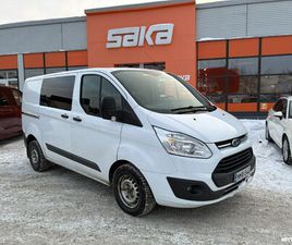 FORD TRANSIT CUSTOM 310 2,0TDCI 105 HV M6 TREND VAN N1 L1H1 ** ALV / SUOMI-AUTO / KOUKKU / PARIOVET / TUTKAT / VAKKARI **