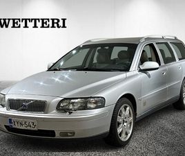 VOLVO V70 VOLVO V70 2,4T A 75-VUOTISJUHLAMALLI - **MYYDÄÄN HUUTOKAUPASSA ENITEN TARJOAVALLE!**