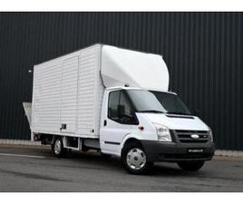 ② FORD TRANSIT 2.4TDCI MEUBELBAK MET LAADKLEP, ZIJDEUR, AIRCO — CAMIONNETTES & UTILITAIRES — 2EMEMAIN