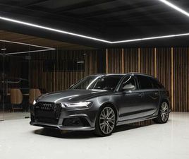 AUDI A6 AVANT RS6 AUDI RS6 AVANT 4.0 TFSI PLUS QUATTRO TIPTRONIC