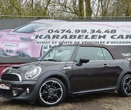 MINI CABRIO COOPER D 2.0SD HIGHGATE BOITE AUT CAB NAV SENS AR 68.890KM