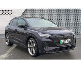 AUDI Q4 E-TRON 45 AUDI Q4 210KW 45 QUATTRO 82KWH BLACK EDITION 5DR AUTO