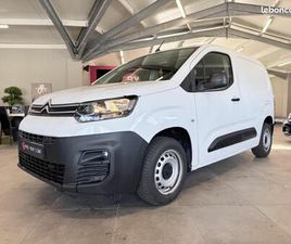 CITROEN BERLINGO SOCIETE CITROËN BERLINGO 1.5 BLUEHDI S&S - 100 III FOURGON M CLUB 650 KG PHASE 1 / GARANTIE 12 MOIS