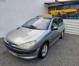 PEUGEOT 206 SW 1.4HDI 70CV 06/2002 JUNHO/02