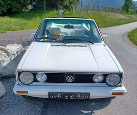 VW GOLF VW GOLF 1 CABRIO