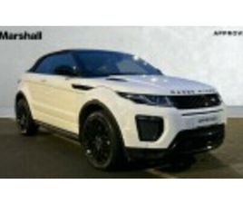 LAND ROVER RANGE ROVER EVOQUE CABRIO SD4 LAND ROVER RANGE ROVER EVOQUE RANGE ROVER EVOQUE 2.0 SD4 HSE DYNAMIC 2DR AUTO