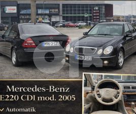 MERCEDES-BENZ E 220 CDI 2004 GOD. AUTOMATIK REG. DO 6.2026