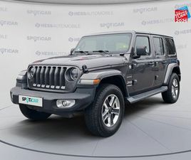 JEEP WRANGLER UNLIMITED 2.2 MULTIJET 200CH SAHARA COMMAND-TRAC BVA8 D'OCCASION - HESS AUTOMOBILE