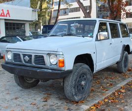 NISSAN PATROL Y60 NISSAN PATROL 2.8 TD 116 К.С. 6+ 1 МЕСТА С РЕГИСТРАЦИЯ