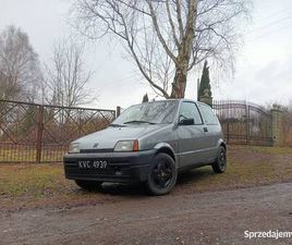 FIAT CINQUECENTO FIAT CINQUECENTO 900 1996R. CZARNE BLACHY ALUFELGI STAN BARDZO DOBRY KRAKÓW - SPRZEDAJEMY.PL