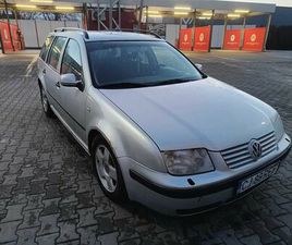 VOLKSWAGEN BORA SW VW BORA 1.9 TDI AJM 116CP 2001 COMBI. PREȚ NEGOCIABIL. BACIU