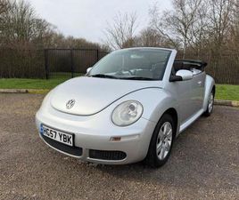2007 VOLKSWAGEN BEETLE 1.6 LUNA CABRIOLET EURO 4 2DR PETROL