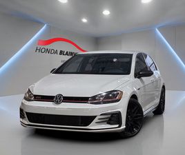 VOLKSWAGEN GOLF GTI 2019 RABBIT AUTOMATIQUE + MAGS