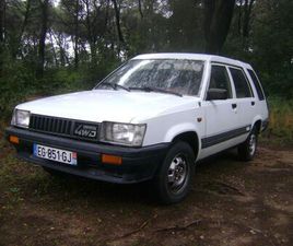 TOYOTA TERCEL TOYOTA TERCEL 4X4 - 1983