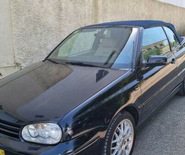 VOLKSWAGEN GOLF CABRIOLET VW GOLF CABRIOLET HIGHLINE TDI JUNHO/01