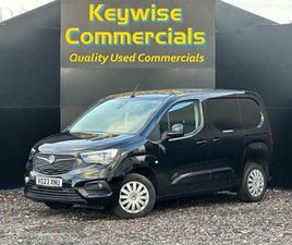 2023 VAUXHALL COMBO 2300 1.5 TURBO D 100PS H1 PRO VAN PANEL VAN DIESEL MANUAL