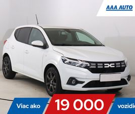 DACIA SANDERO 1.0 TCE, SERV.KNIHA, KLÍMA, TEMPOMAT