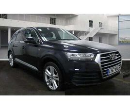 AUDI Q7 AUDI Q7 3.0 TDI V6 S LINE TIPTRONIC QUATTRO EURO 6 (START/STOP) 5DR DIESEL AUTOMATIC