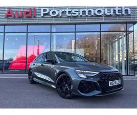 AUDI A3 SPORTBACK S3 AUDI RS3 2.5 TFSI CARBON BLACK SPORTBACK 5DR PETROL S TRONIC QUATTRO EURO 6 (START/STOP) (4 PETROL AUTO...
