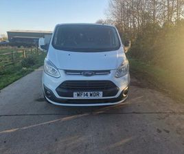 2014 FORD TRANSIT CUSTOM 290 LTD 6 SEAT CREW CAB SPARES REPAIRS 148K MILES
