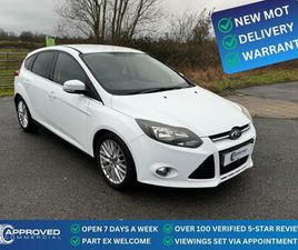 FORD FOCUS 2012 FORD FOCUS (61) 1.6 TDCI 115 BHP 5 DOOR HATCHBACK ZETEC HATCHBACK DIESEL MANUAL