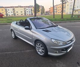 PEUGEOT 206 CC CABRIO JULHO/04