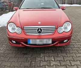 HALLO VERKAUFE MEIN MERCEDES C KLASSE SPORTCOUPE AUS 2HAND