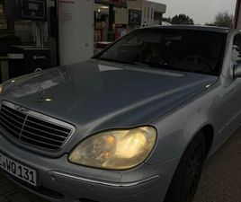 MERCEDES CLASSE S S 500 MERCEDES BENZ S500 5LITER MASCHINE, MIT GAS ANLAGE