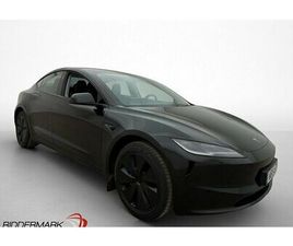 TESLA MODEL 3 LONG RANGE VÄRMEPUMP AUTOPILOT SKINN RATTVÄRME