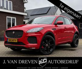 JAGUAR E-PACE - 2.0 P250 AWD FIRST EDITION BLACK PACK - EERSTE EIGENAAR R-DYNAMIC, CRUISE, ELEK. VERW. STO