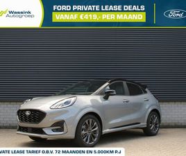 FORD PUMA FORD PUMA - SOUND EDITION HYBRID 125PK I AUTOMAAT I 360 CAMERA I B&O AUDIO