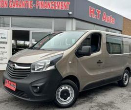 ② OPEL VIVARO 1.6 CDTI/ETAT NEUF/DOUBLE CABINE/6 PLACES/AIRCO — CAMIONNETTES & UTILITAIRES — 2EMEMAIN