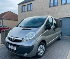 ② OPEL VIVARO L3 2.0 CDTI DUBBELCABINE 6 ZITPLAATSEN GEKEURD — CAMIONNETTES & UTILITAIRES — 2EMEMAIN