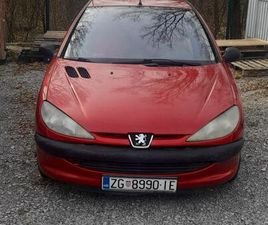 PEUGEOT 206 206, 1,4 E XR PRESENCE, 2002 GOD.