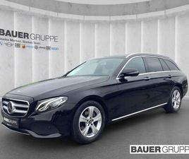 MERCEDES CLASSE E E 220 T-MODELL D NIVEAU STANDHZG AHK-KLAPPBAR NA