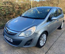 2013 VAUXHALL CORSA 1.4 SE 5DR SILVER 61K MILES FSH YEARS MOT WARRANTY HATCHBACK PETROL MANUAL