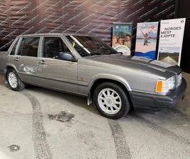 VOLVO 740 GLE AUTOMAT - KM 125000 OG ORIGINAL LAKK/ BILEN MÅ SEES