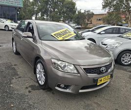 TOYOTA AURION 2011 TOYOTA AURION SEDAN TOURING GSV40R MY10