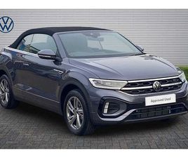 VOLKSWAGEN T-ROC CABRIOLET VOLKSWAGEN T-ROC CABRIOLET - 1.5 TSI R-LINE 2DR DSG