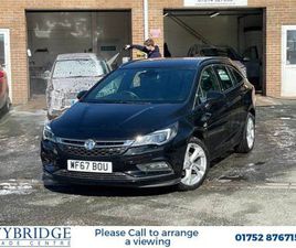 VAUXHALL ASTRA 2017 67 VAUXHALL ASTRA 1.4I TURBO SRI SPORTS TOURER 5DR PETROL AUTO EURO 6 (S/S)
