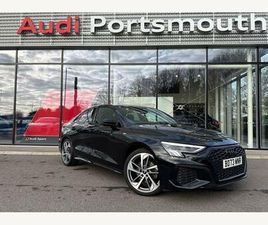 AUDI A3 BERLINE 1.5 TFSI 35 BLACK EDITION S TRONIC EURO 6 (START/STOP) 4DR