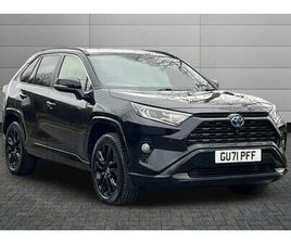TOYOTA RAV4 BLACK EDITION SUV'S 2.5 VVT-H BLACK EDITION CVT EURO 6 (START/STOP) 5DR
